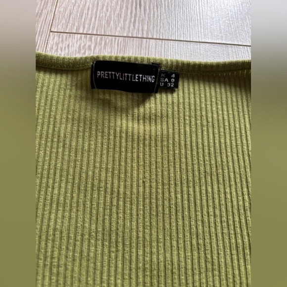 Green Mini Dress - Picture 4 of 4